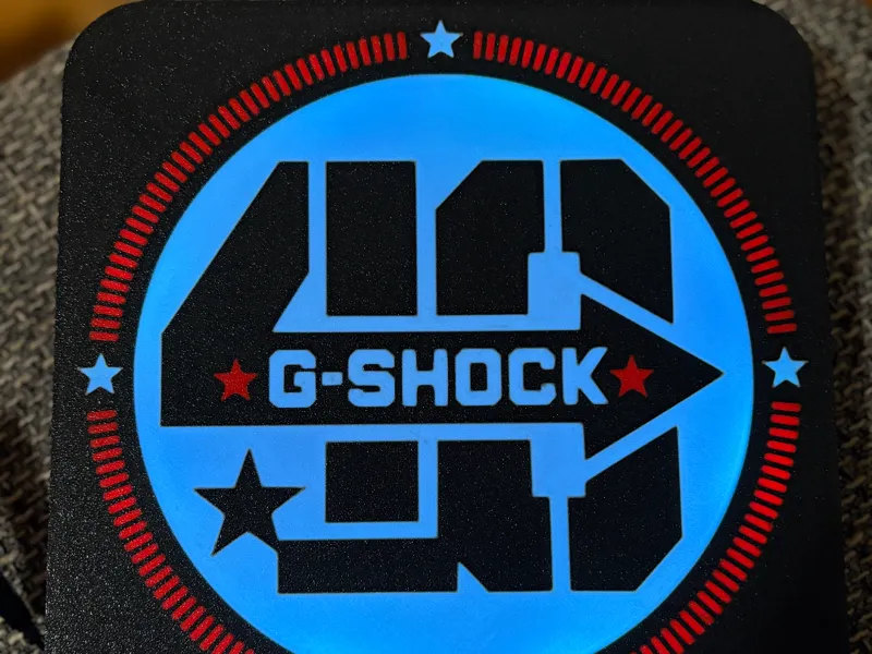 Casio G-SHOCK 40th anniversary logo