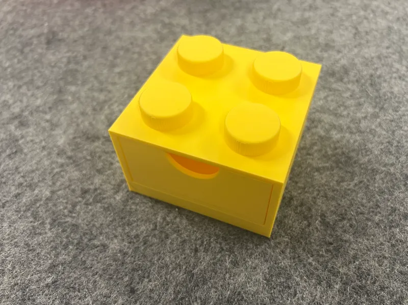 2x2 stackable brick drawer