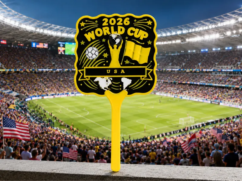 Customizable For Your Country WORLD CUP Hand Fan!