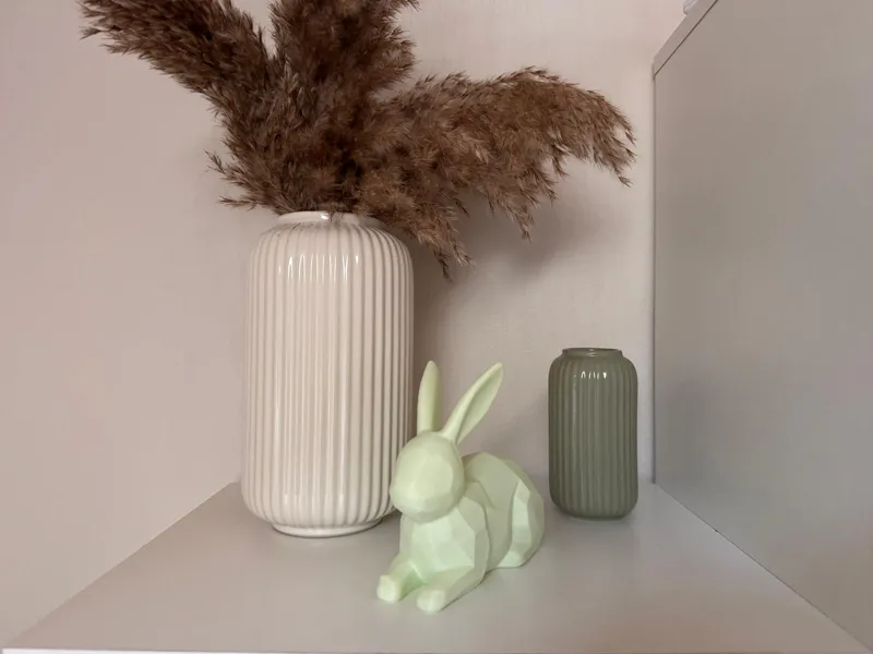 Lying easter bunny
