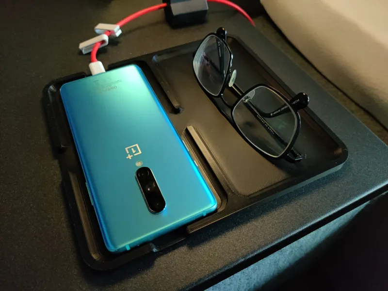 Phone & glasses tray