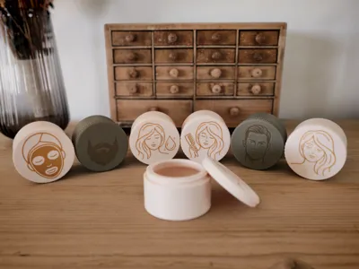 Boxes for homemade natural care