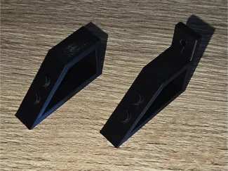 Wall bracket for mini F1 cars