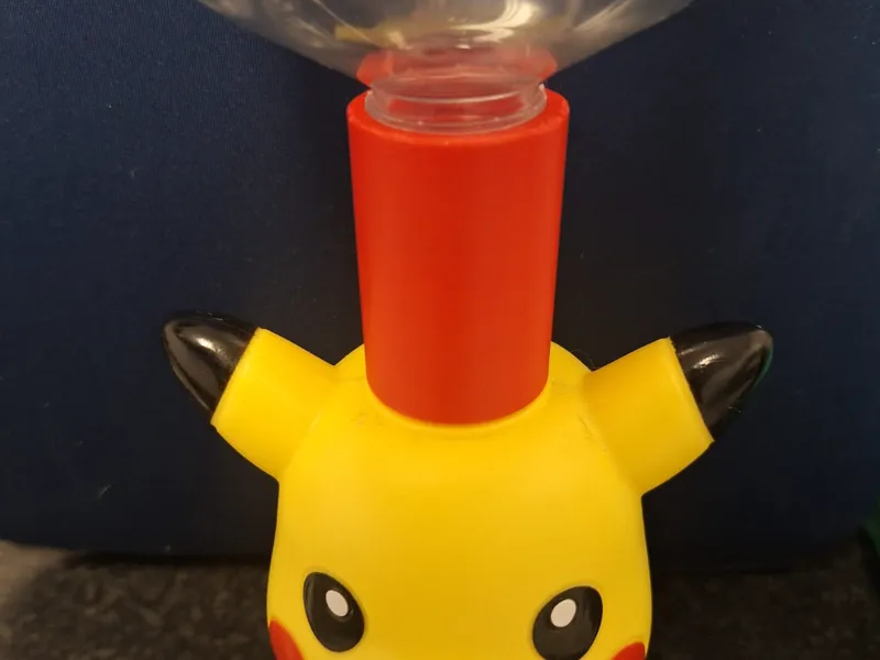 Soap transfer screw (funnel integrated)
