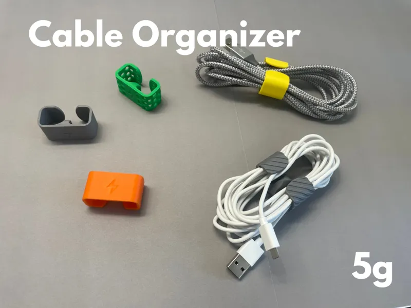 Cable Organizer | Cable Clip | Travel Accessory
