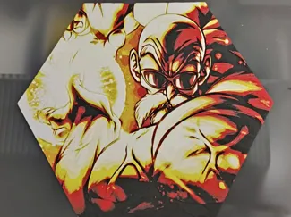 Hueforge Muten Roshi honeycomb mode