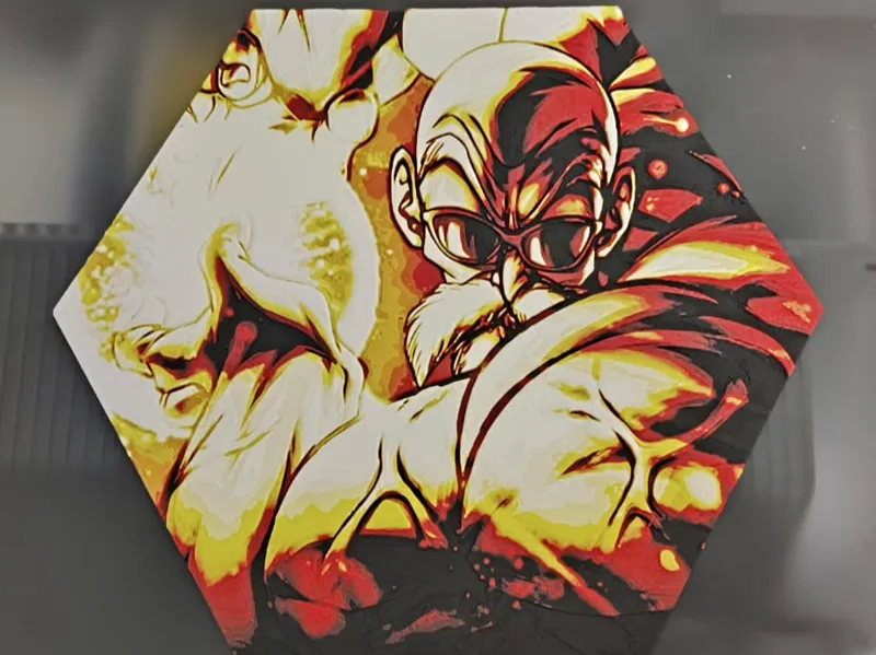 Hueforge Muten Roshi honeycomb mode