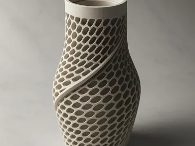 Twist Lattice Vase