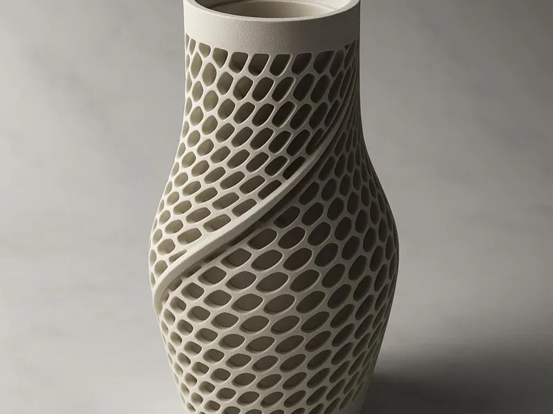 Twist Lattice Vase
