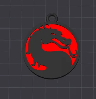 Mortal Kombat Keychain