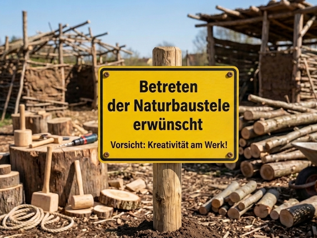 Betreten der Baustelle erwünscht