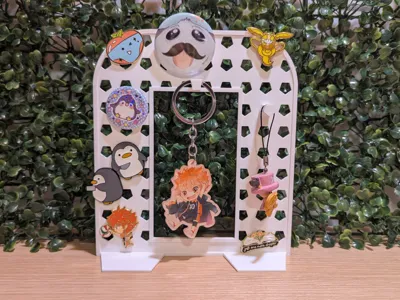 Keychain / Button / Pin Display Board