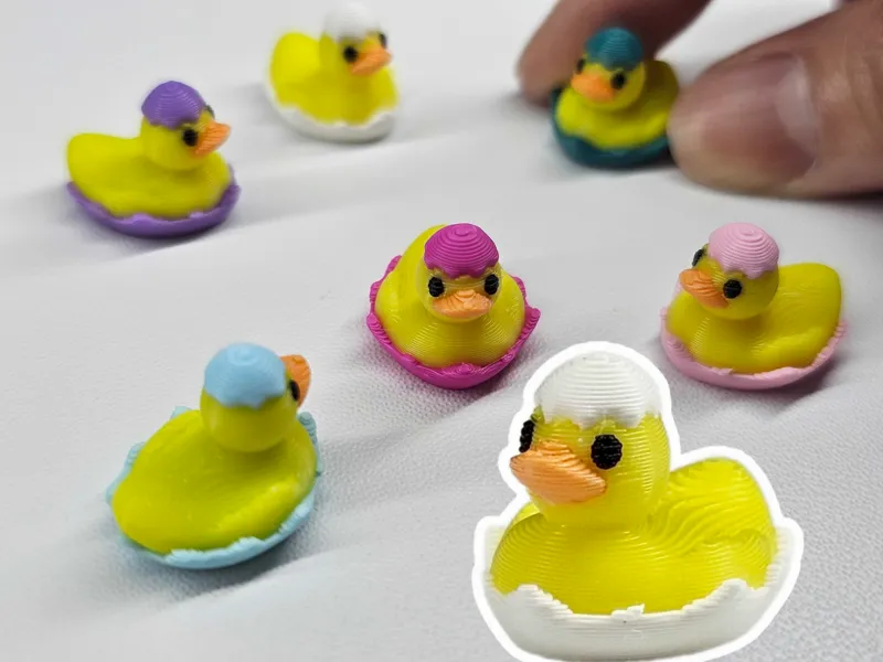 Cute Little Hatching Duck | Duckling in Eggshell