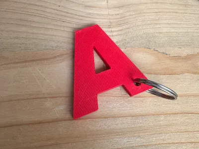 KEYCHAIN LETTER A
