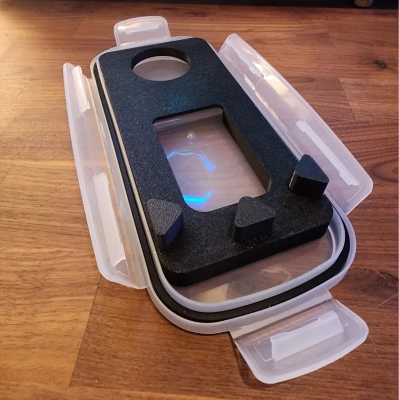 Cereal Box - Dry Box - Upside Down Lid Adapter