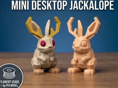 Mini Desktop Jackalope