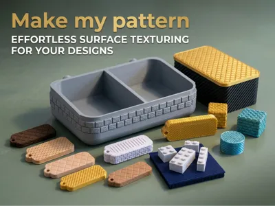 Make my pattern - easy surface texturizer