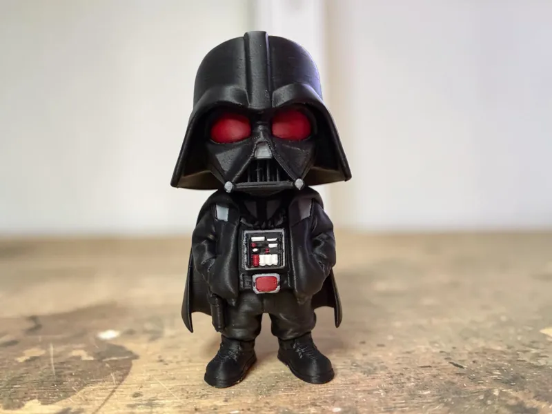 Darth Vader Chibi Figure - Cute Display Model