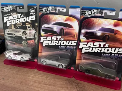 Mini HotWheels stand 