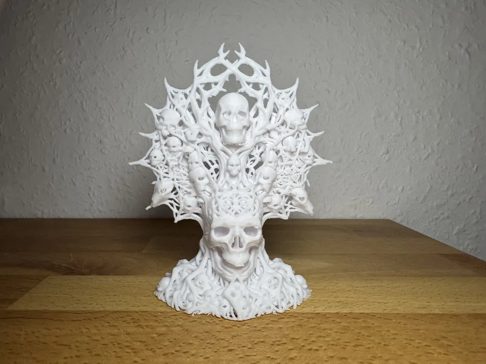Skull Statue - Free 3D Print Model - MakerWorld
