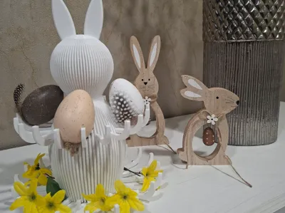 Easter Bunny Egg Holder | Bunny Egg Stand