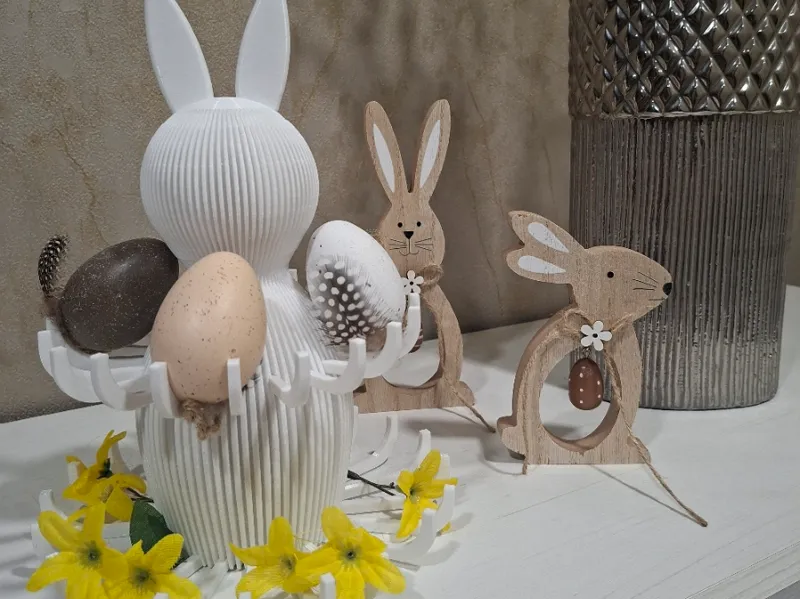 Easter Bunny Egg Holder | Bunny Egg Stand