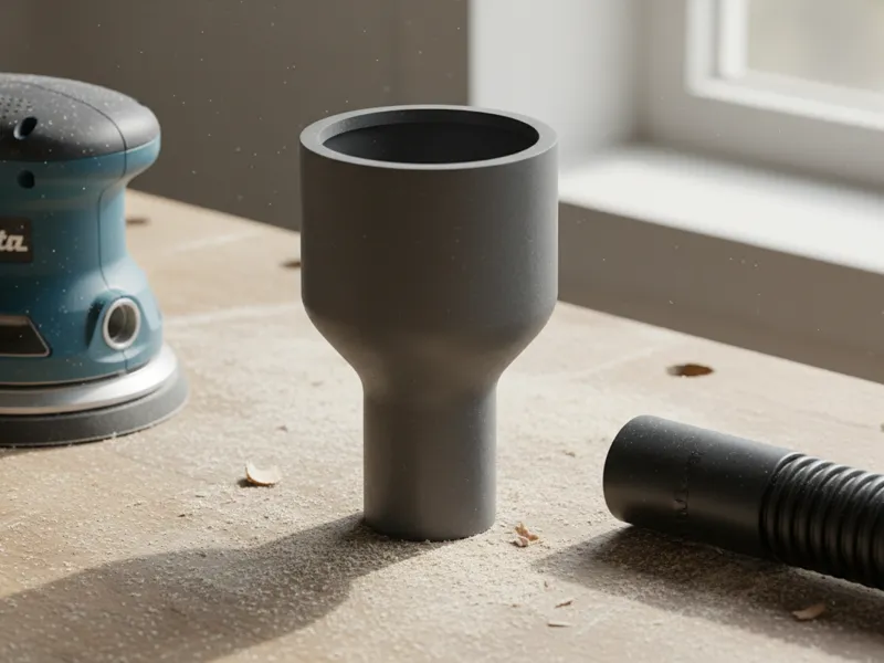 Exzenterschleifer Makita auf Miele Adapter