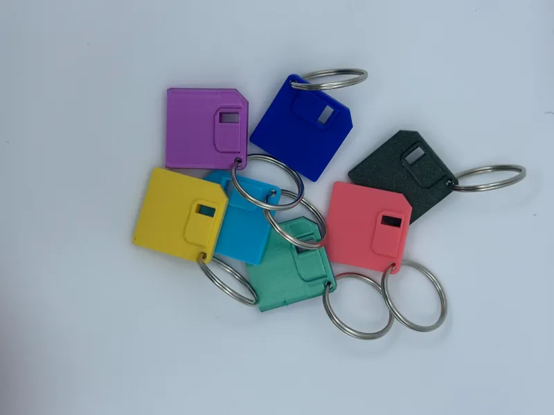 floppy keychain