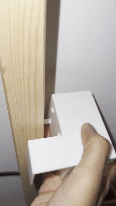 IKEA IVAR Charger Holder – Snaps with a click