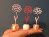 Carnation with Geometric Base