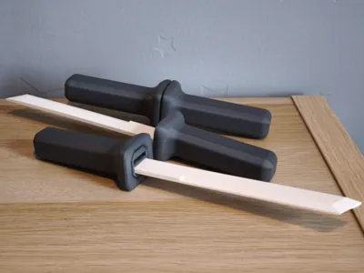 Instant Ronin Double Tanto - Magnetic Knives