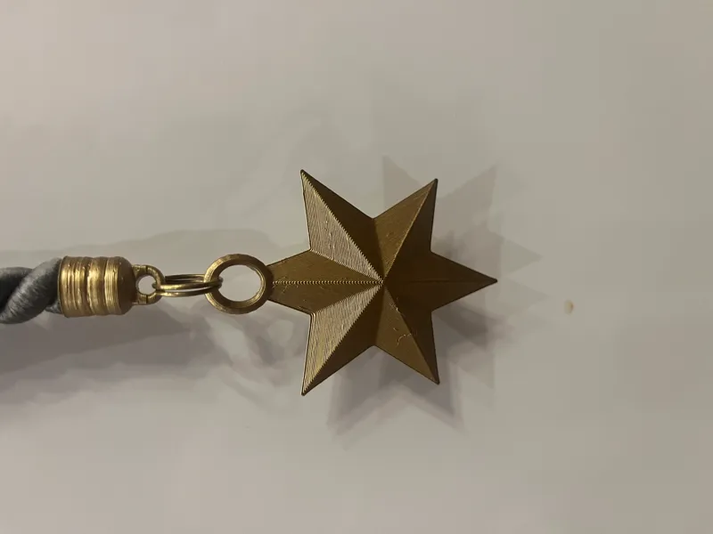 Star Cosplay Rope End