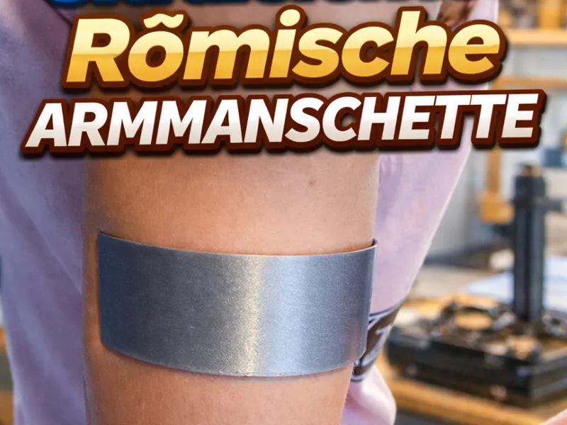 Ultra Light Roman Arm Cuff (<10g)