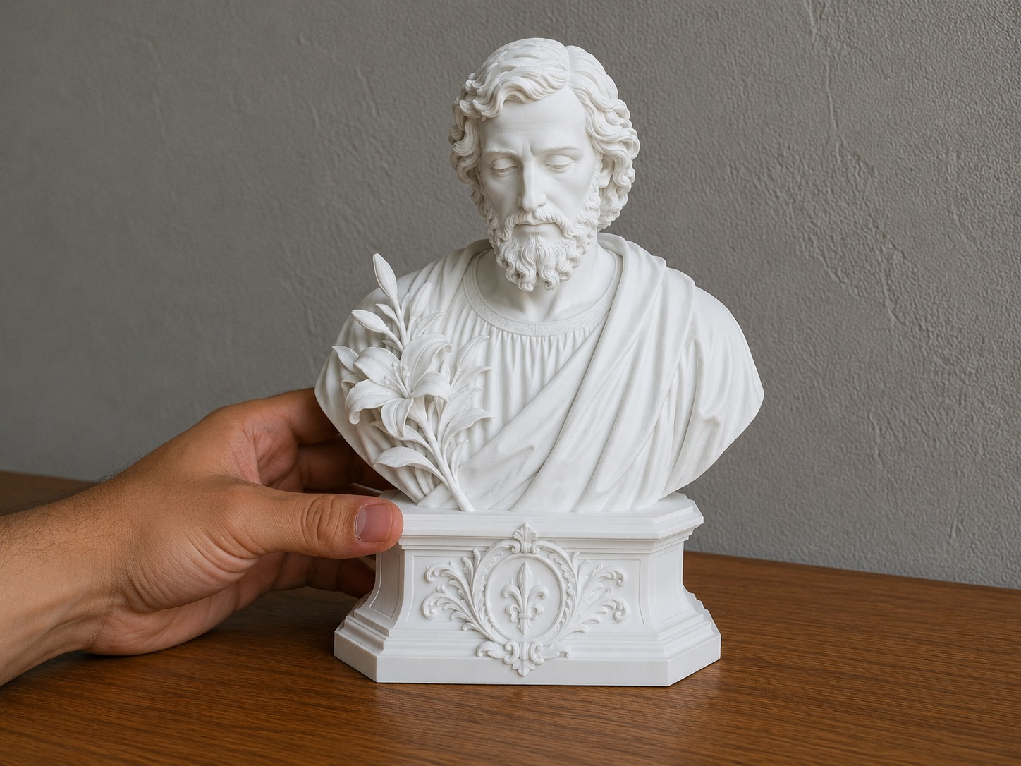 Saint Joseph Bust – Premium Religious Sculpture