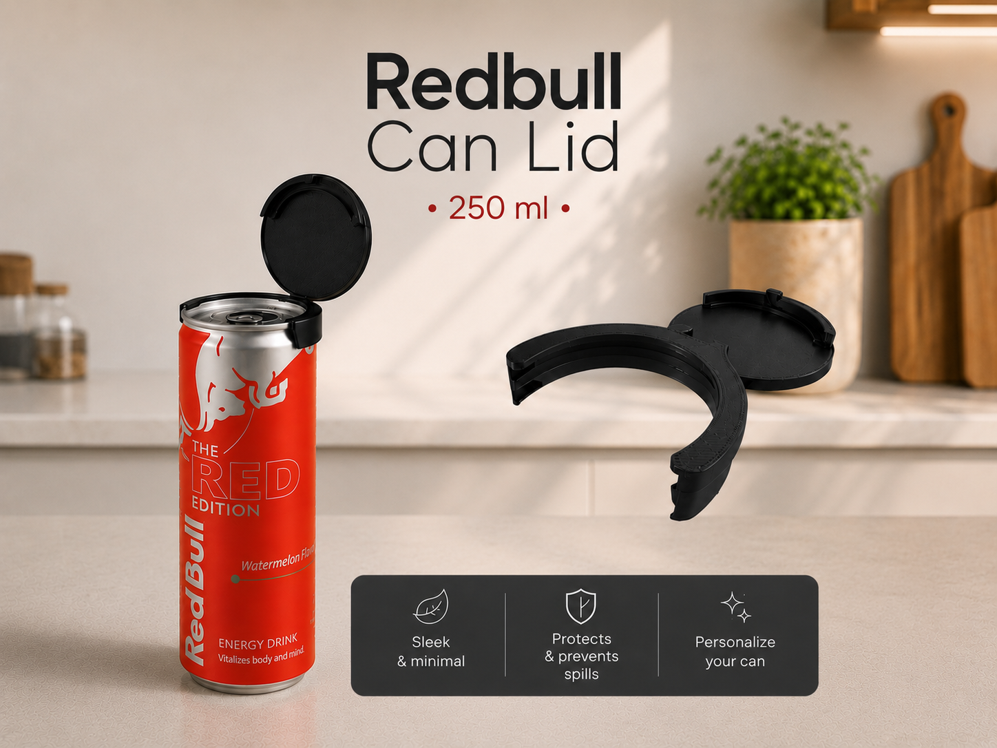 Redbull Can Lid 250 ml - 25 cl