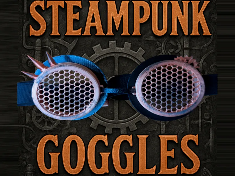Steampunk goggles - No extra mats needed