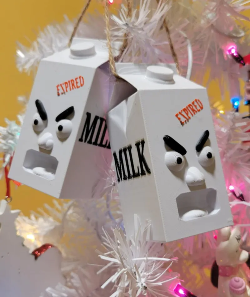 THE MILK WENT BAD - ORNAMENT