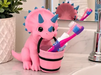 Dinosaur Toothbrush Holder AMS/No AMS