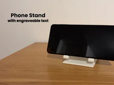 Minimalistic Phone Stand