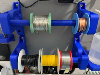 20 and 16mm Reel Holders for Solder, bonding wire.