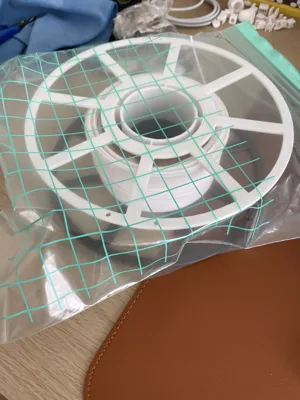 Filament spool cover, for cardboard, crooked or defective spools. by ...