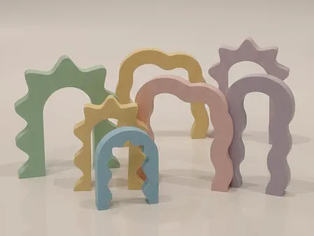 Archi Pop / Wavy per Foto Creative
