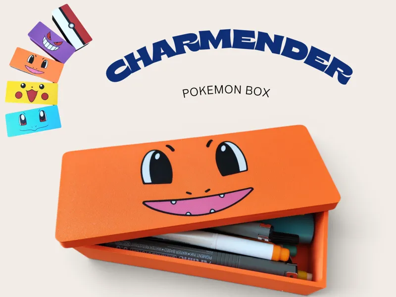 Charmander Pokémon Storage Box