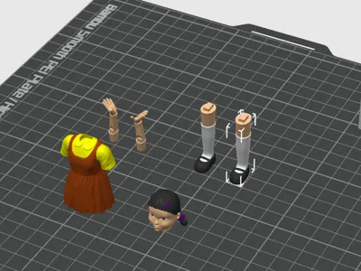 Squid game doll 