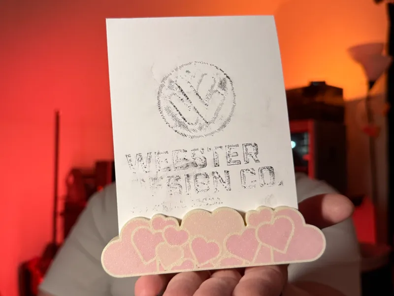 Valentine’s Day Magnetic Photo Holder