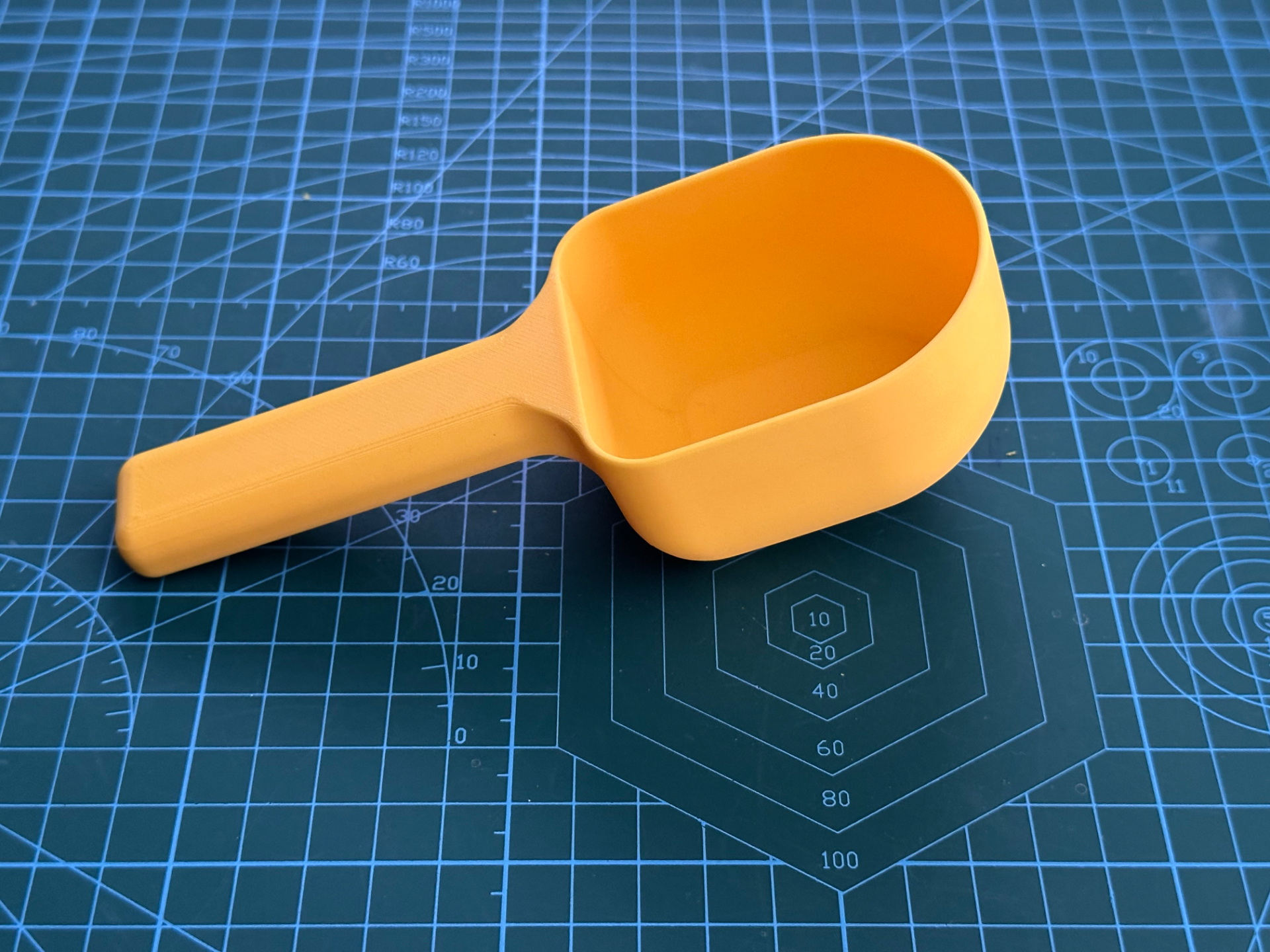Scoop with long handle