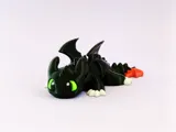 Артикулирана фигурка Toothless Night Fury