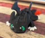 Артикулирана фигурка Toothless Night Fury