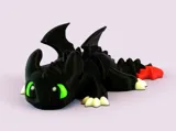Артикулирана фигурка Toothless Night Fury