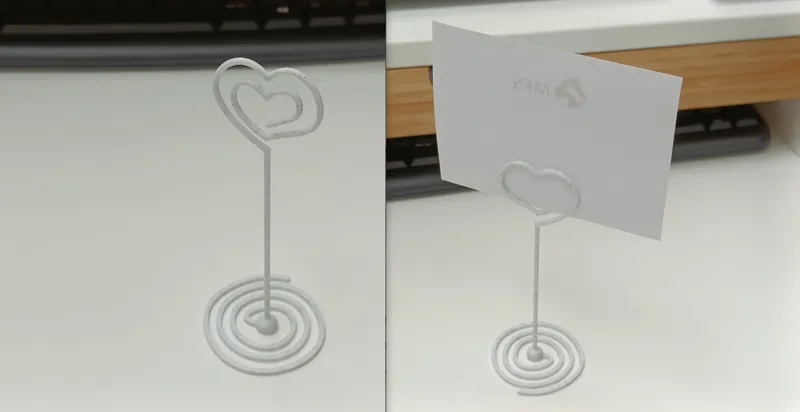 Heart Photograph Stand